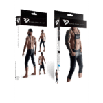 Outfit fetish da uomo in wetlook con dettagli metallici – Regnes Fetish Planet - immagine 7