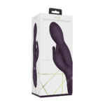 Vibratore rabbit – punta rotante a 360° per il punto G e 10 modalità – VIVE by Shots, viola - immagine 2