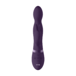 Vibratore rabbit – punta rotante a 360° per il punto G e 10 modalità – VIVE by Shots, viola - immagine 5