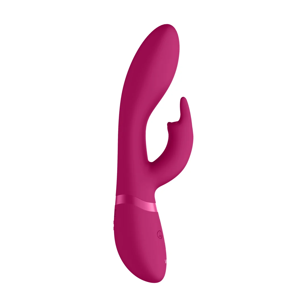 Vibratore rabbit – 10 modalità per punto G e clitoride, ricaricabile e impermeabile – VIVE by Shots, rosa VIVE by Shots - immagine 12
