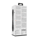 Rabbit vibratore con punta a onde pulsanti per il punto G e vibratore per il clitoride, nero, VIVE by Shots - immagine 9