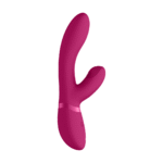Rabbit vibratore con stimolazione clitoridea a onde pulsanti e 10 funzioni, rosa, VIVE by Shots - immagine 18