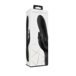 Vibratore rabbit con perline mobili su e giù e 3 motori, VIVE by Shots, nero VIVE by Shots - immagine 2