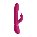 Vibratore rabbit con perline mobili su e giù e 3 motori, VIVE by Shots, nero VIVE by Shots - immagine 12