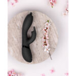 Vibratore rabbit con punta rotante a 360° per il punto G e stimolazione clitoridea, VIVE by Shots, viola VIVE by Shots - immagine 7