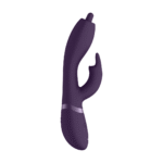 Vibratore rabbit con punta rotante a 360° per il punto G e stimolazione clitoridea, VIVE by Shots, viola VIVE by Shots - immagine 12