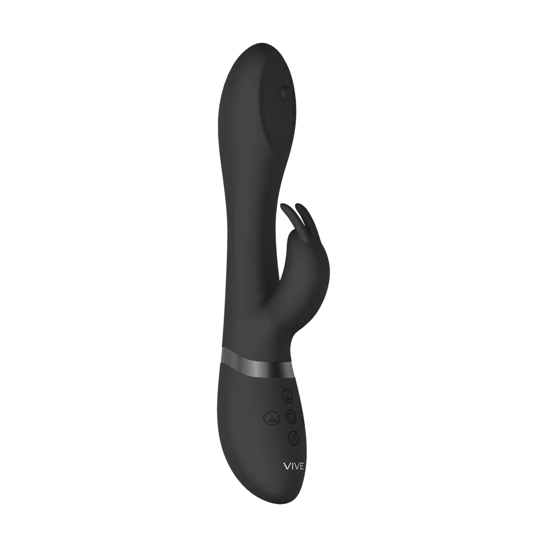 Vibratore rabbit con perle rotanti e 10 modalità – VIVE Mira, rosa VIVE by Shots - immagine 10