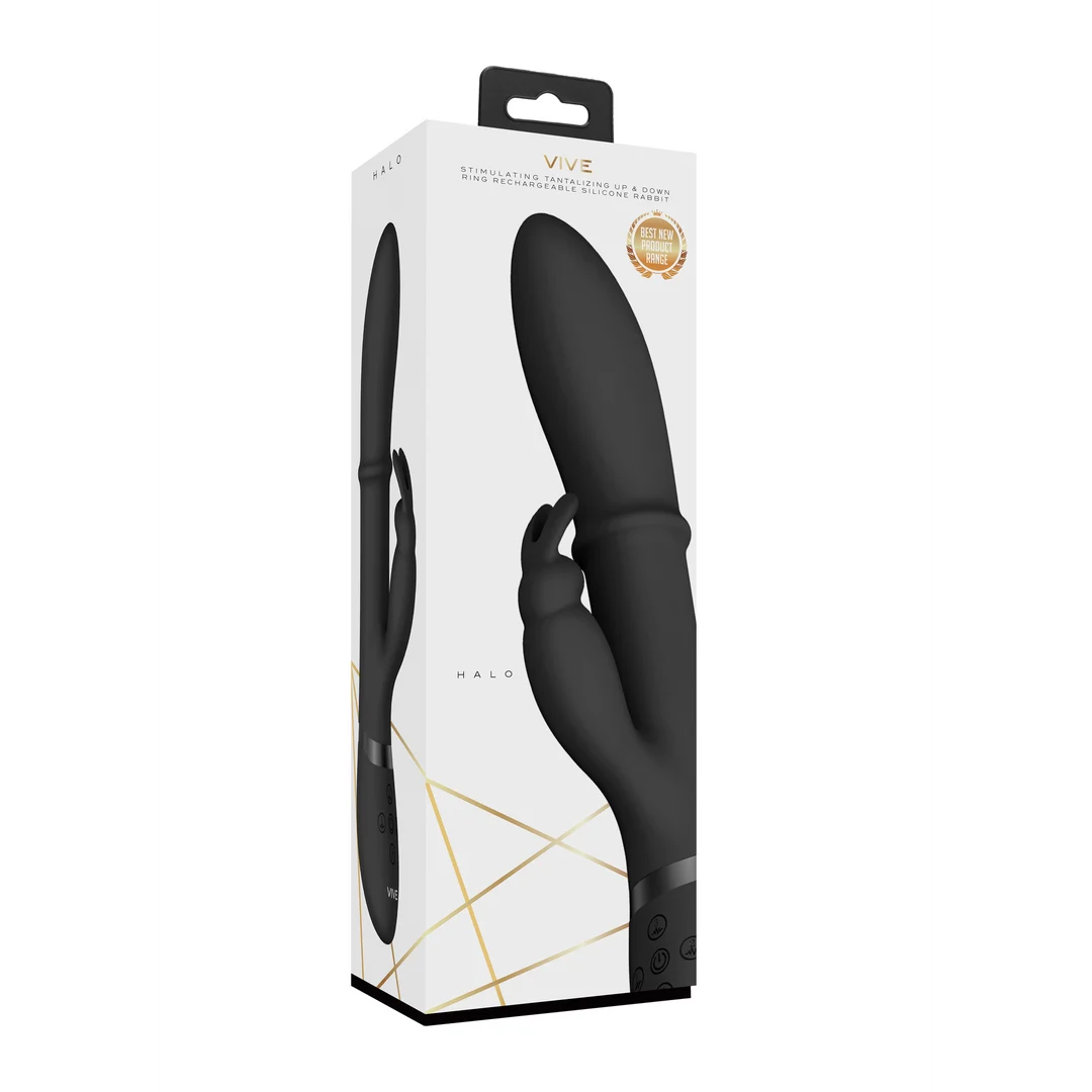 Vibratore per il punto G con anello integrato – Tester VIVE by Shots - immagine 1