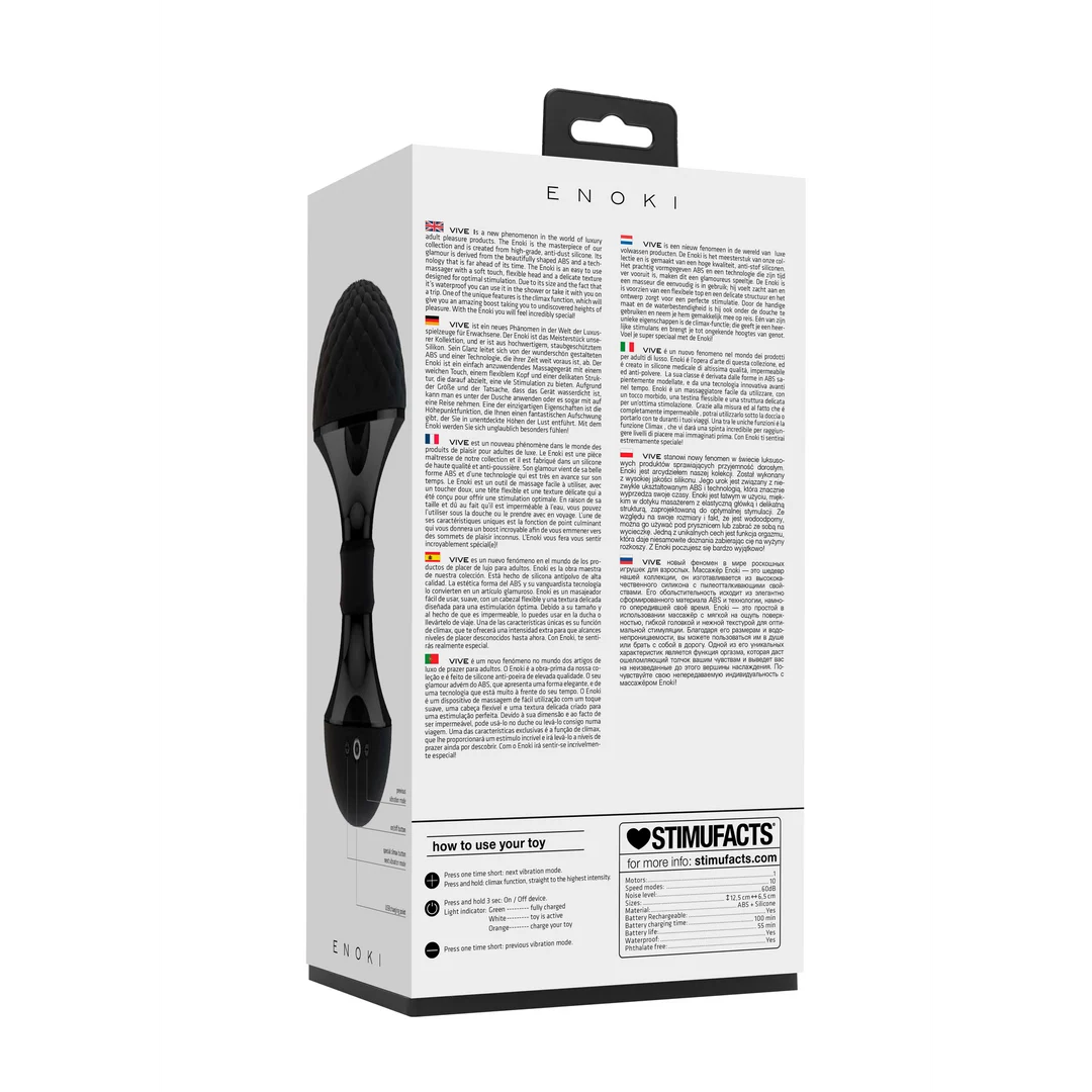 Vibratore massaggiante con 10 modalità di vibrazione – Tester VIVE by Shots - immagine 2