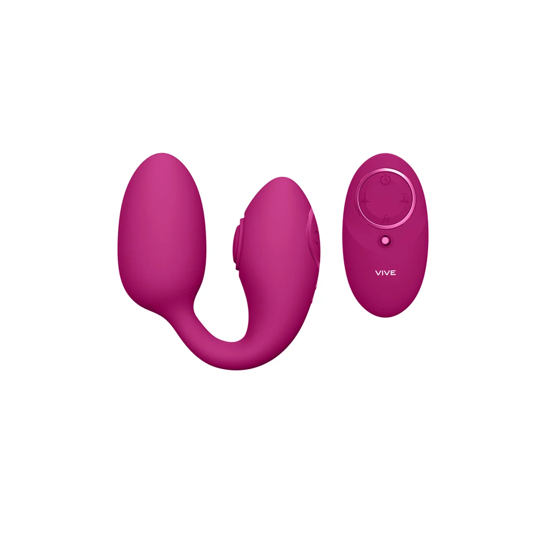 ovetto vibrante – stimolazione doppia con 2 ovetti e 10×10 programmi – VIVE Rosa VIVE by Shots - immagine 7
