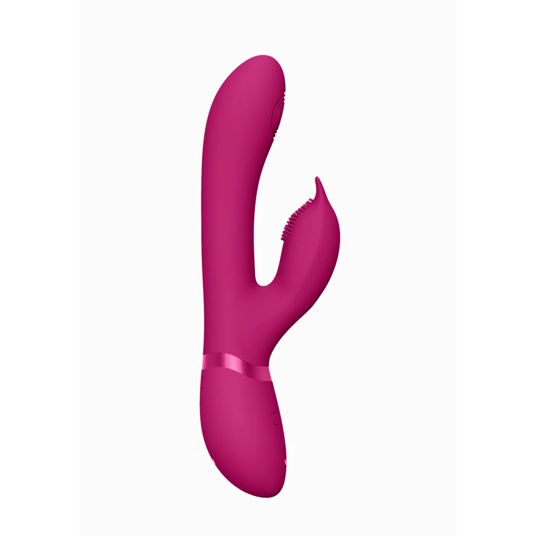 Vibratore rabbit – Pulse Wave con stimolazione del punto G e del clitoride – VIVE Viola VIVE by Shots - immagine 3