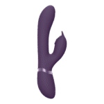Vibratore rabbit – Pulse Wave con stimolazione del punto G e del clitoride – VIVE Viola VIVE by Shots - immagine 9