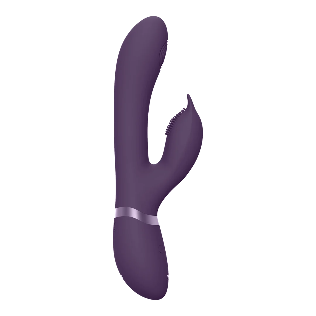 Vibratore rabbit – Pulse Wave con stimolazione del punto G e del clitoride – VIVE Viola VIVE by Shots - immagine 9