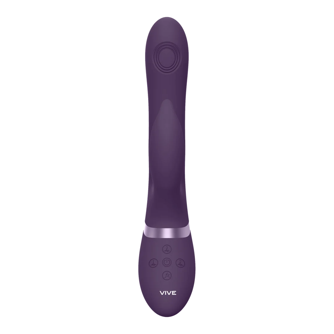 Vibratore rabbit – Pulse Wave con stimolazione del punto G e del clitoride – VIVE Viola VIVE by Shots - immagine 10