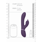 Vibratore rabbit – Pulse Wave con stimolazione del punto G e del clitoride – VIVE Viola VIVE by Shots - immagine 13