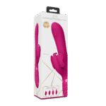 Vibratore rabbit – Pulse Wave per la stimolazione del punto G e del clitoride – VIVE Etsu viola VIVE by Shots - immagine 2
