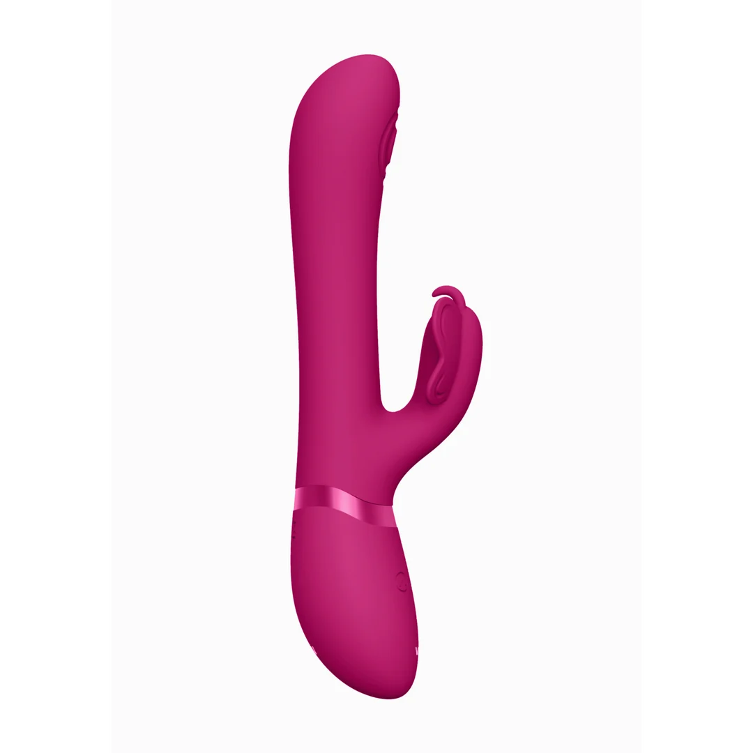 Vibratore rabbit – Pulse Wave per la stimolazione del punto G e del clitoride – VIVE Etsu viola VIVE by Shots - immagine 3