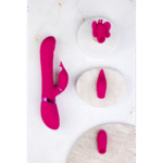Vibratore rabbit – Pulse Wave per la stimolazione del punto G e del clitoride – VIVE Etsu viola VIVE by Shots - immagine 6