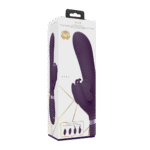 Vibratore rabbit – Pulse Wave per la stimolazione del punto G e del clitoride – VIVE Etsu viola VIVE by Shots - immagine 8