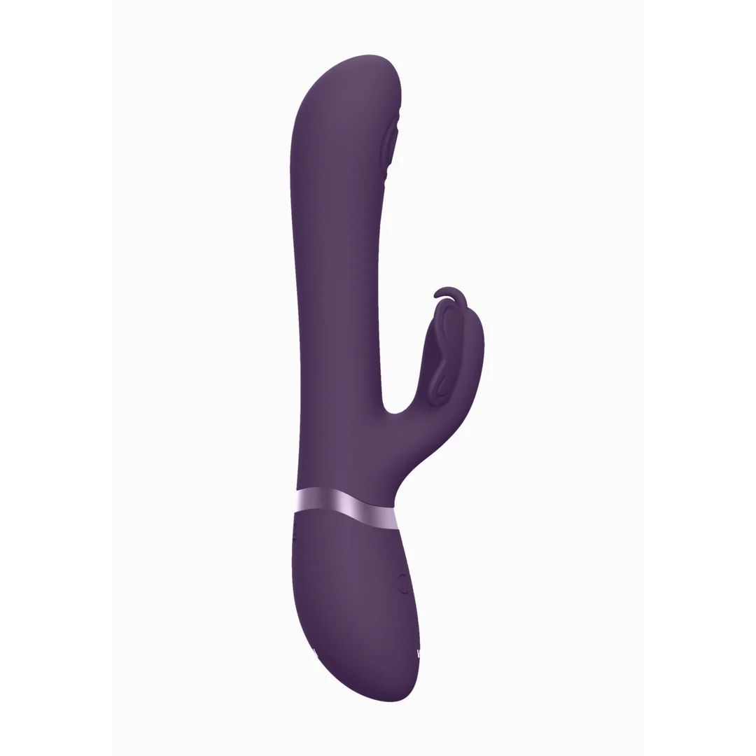 Vibratore rabbit – Pulse Wave per la stimolazione del punto G e del clitoride – VIVE Etsu viola VIVE by Shots - immagine 9