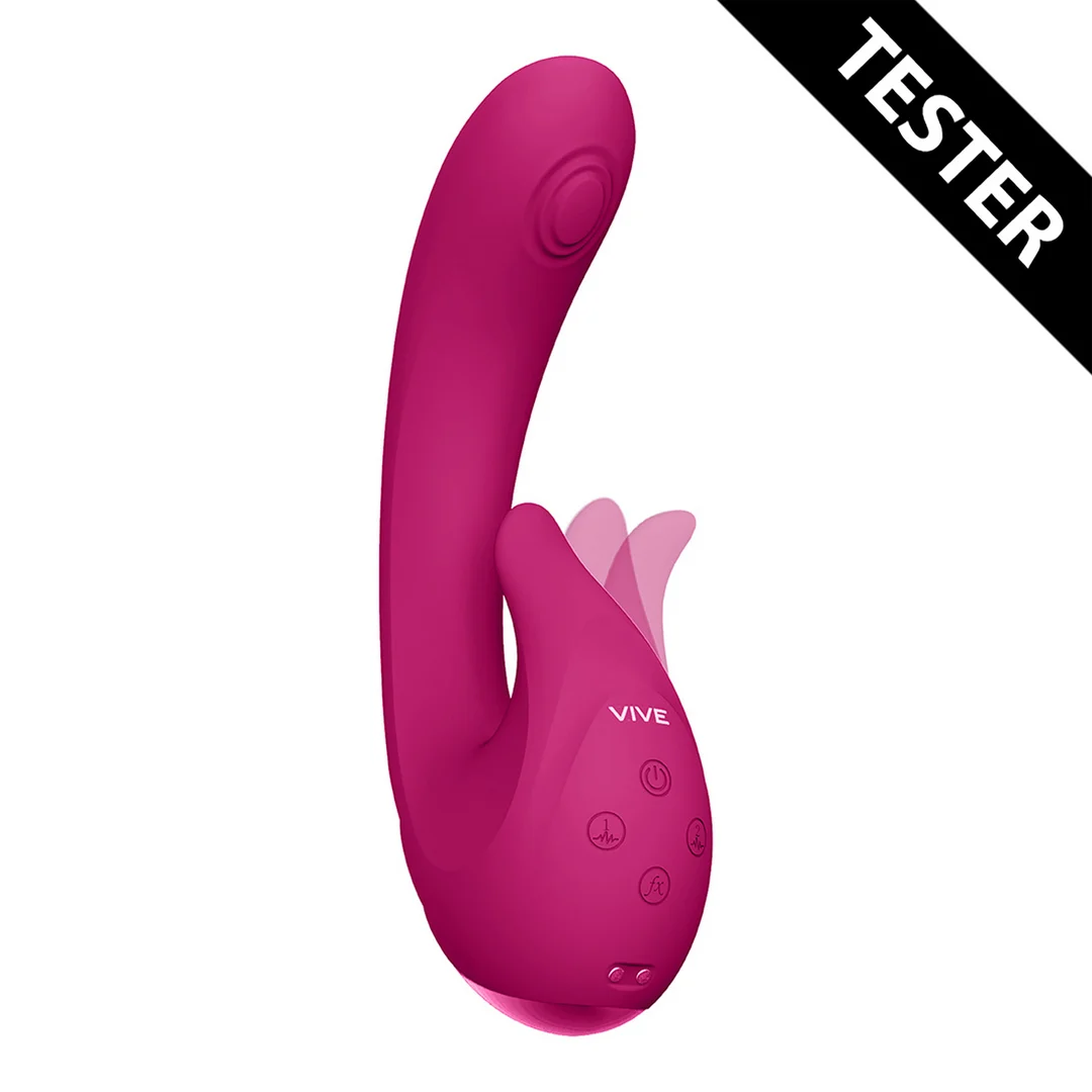 VIVE035PNKTEST_1_1 Vibratore per il punto G con Pulse Wave e stimolazione intermittente, VIVE rosa, VIVE by Shots - immagine 1