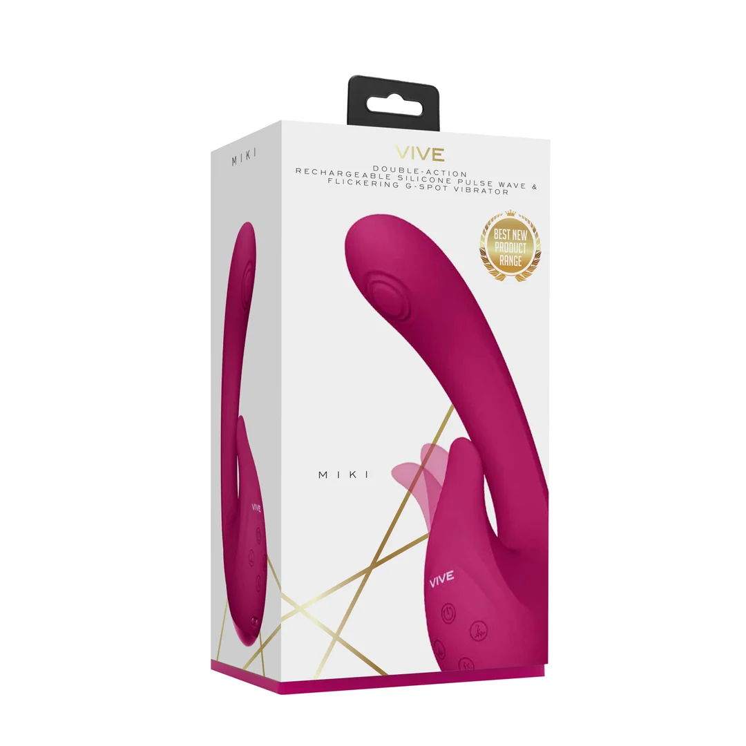 Vibratore per il punto G con 10 modalità, rosa VIVE by Shots - immagine 1