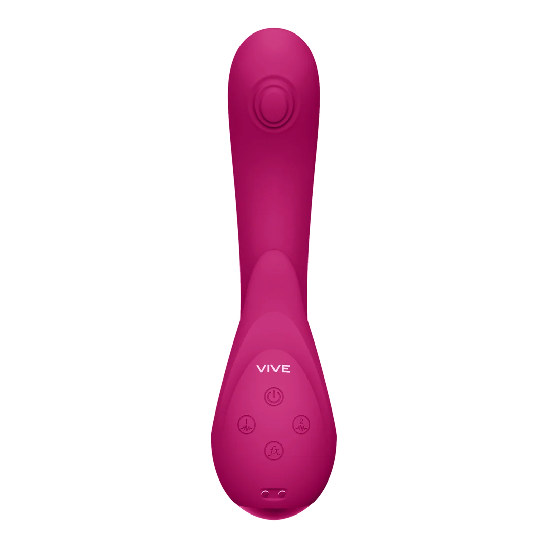 Vibratore per il punto G con 10 modalità, rosa VIVE by Shots - immagine 2