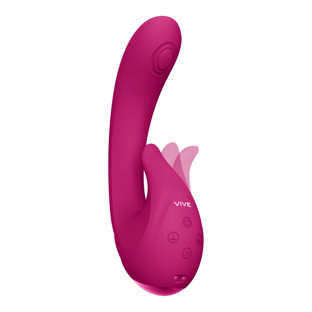 Vibratore per il punto G con 10 modalità, rosa VIVE by Shots - immagine 6