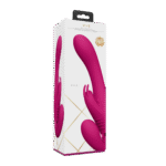 Vibratore senza cinturino per stimolazione di coppia – VIVE Suki, rosa, VIVE by Shots - immagine 2