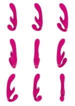 Vibratore senza cinturino per stimolazione di coppia – VIVE Suki, rosa, VIVE by Shots - immagine 6