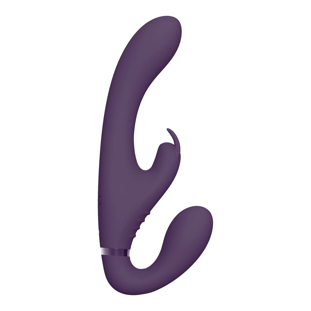 Vibratore senza cinturino per stimolazione di coppia – VIVE Suki, rosa, VIVE by Shots - immagine 10