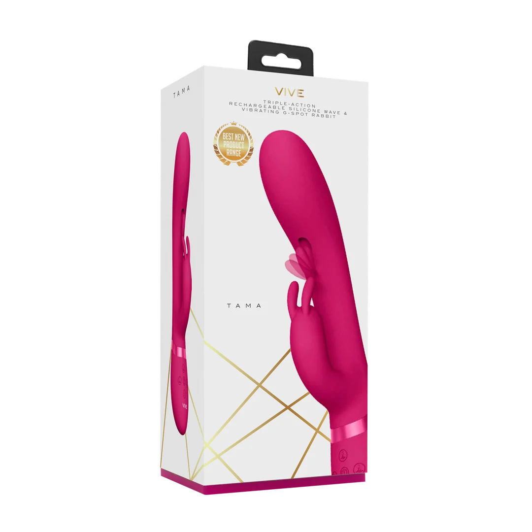 Vibratore rabbit, 10 modalità e impermeabile, VIVE by Shots viola VIVE by Shots - immagine 2
