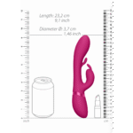 Vibratore rabbit, 10 modalità e impermeabile, VIVE by Shots viola VIVE by Shots - immagine 5