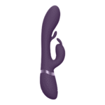 Vibratore rabbit, 10 modalità e impermeabile, VIVE by Shots viola VIVE by Shots - immagine 9