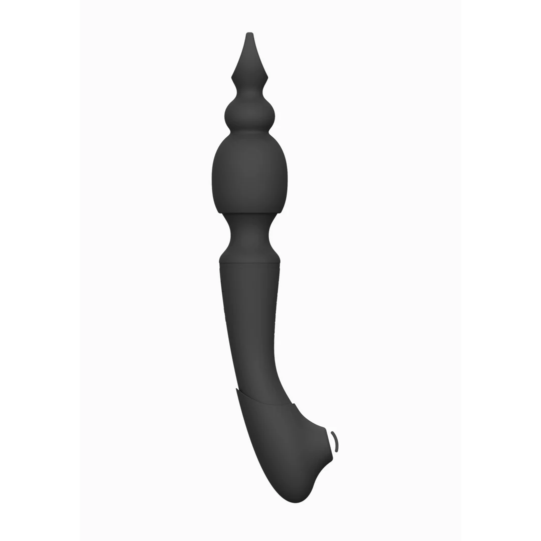 Vibratore wand con doppio motore e 10 modalità, VIVE by Shots, viola, VIVE by Shots - immagine 4