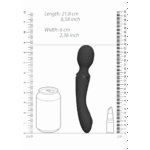 Vibratore wand con doppio motore e 10 modalità, VIVE by Shots, viola, VIVE by Shots - immagine 8