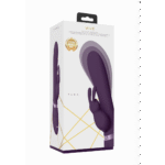 Vibratore rabbit, punto G gonfiabile e 10 modalità, VIVE nero VIVE by Shots - immagine 2