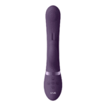 Vibratore rabbit con onde a impulsi duali e pulsante per l’orgasmo – VIVE by Shots, rosa VIVE by Shots - immagine 14