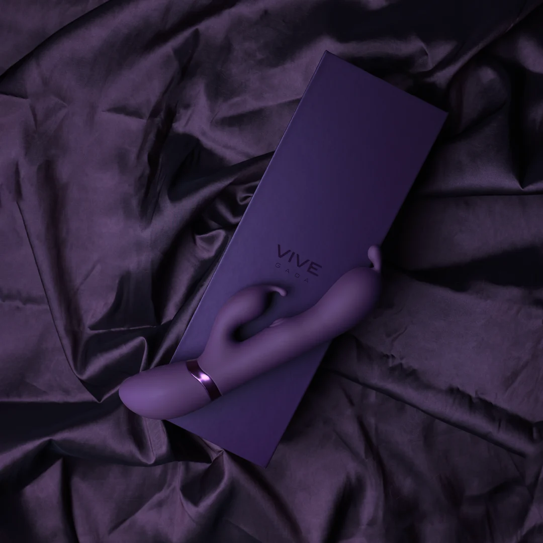 Vibratore rabbit con 3 motori e asta Pulse Wave – VIVE VIVE by Shots - immagine 12