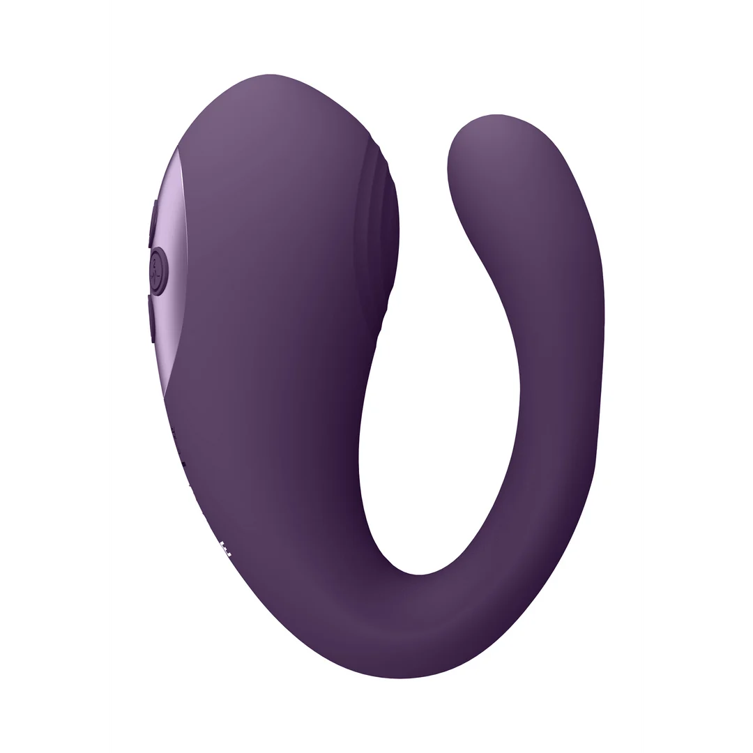 Vibratore doppio con funzione pulsante per il clitoride – Tester VIVE by Shots - immagine 9