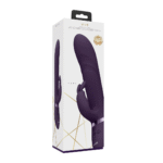 Vibratore rabbit con punta vibrante e perle rotanti, rosa, VIVE by Shots - immagine 8