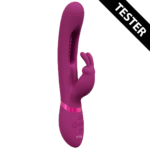 VIVE by Shots VIVE, rosa, vibratore rabbit a triplo motore con linguetta vibrante per il punto G