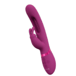 VIVE by Shots VIVE, rosa, vibratore rabbit a triplo motore con linguetta vibrante per il punto G - immagine 4