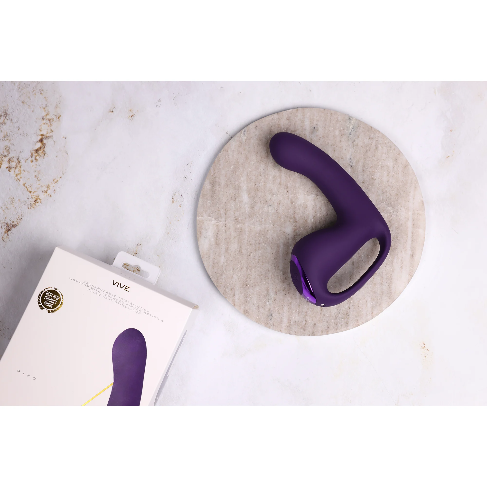 Vibratore per il punto G con 3 motori – Triple Motor Thumper VIVE by Shots - immagine 12
