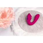 Vibratore per il punto G con perle massaggianti – Rosa VIVE by Shots - immagine 5