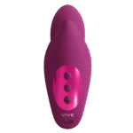 Vibratore per il punto G con perle massaggianti – Rosa VIVE by Shots - immagine 3