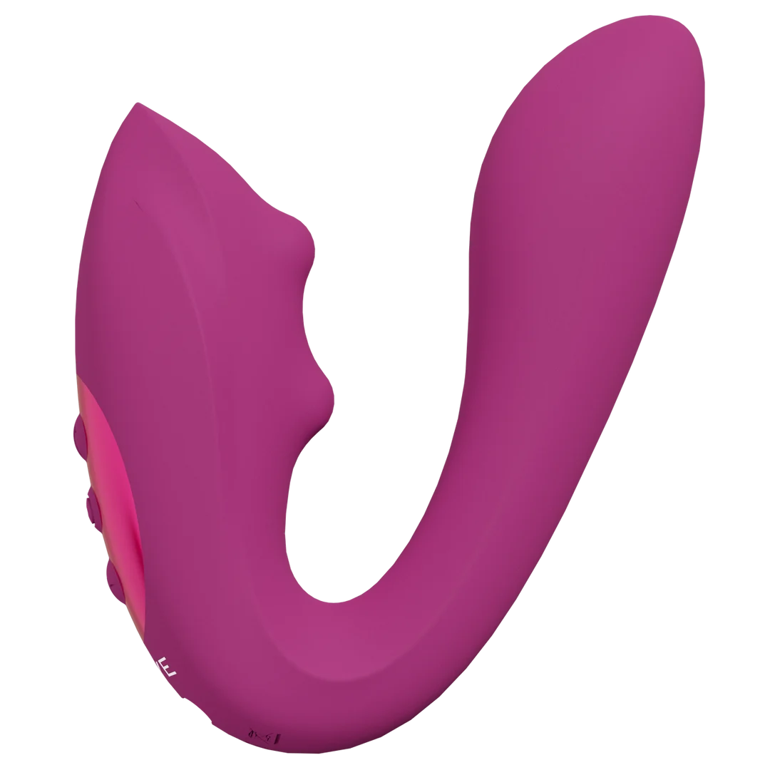 Vibratore per il punto G con perle massaggianti – Rosa VIVE by Shots - immagine 4