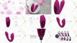 Vibratore per il punto G con perle massaggianti – Rosa VIVE by Shots - immagine 6