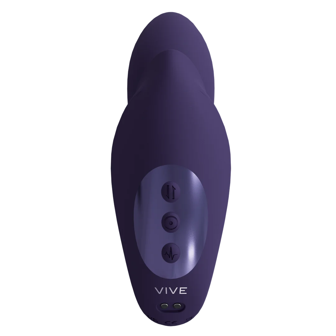 Vibratore per il punto G con perle massaggianti – Rosa VIVE by Shots - immagine 9