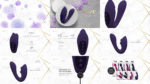 Vibratore per il punto G con perle massaggianti – Rosa VIVE by Shots - immagine 11